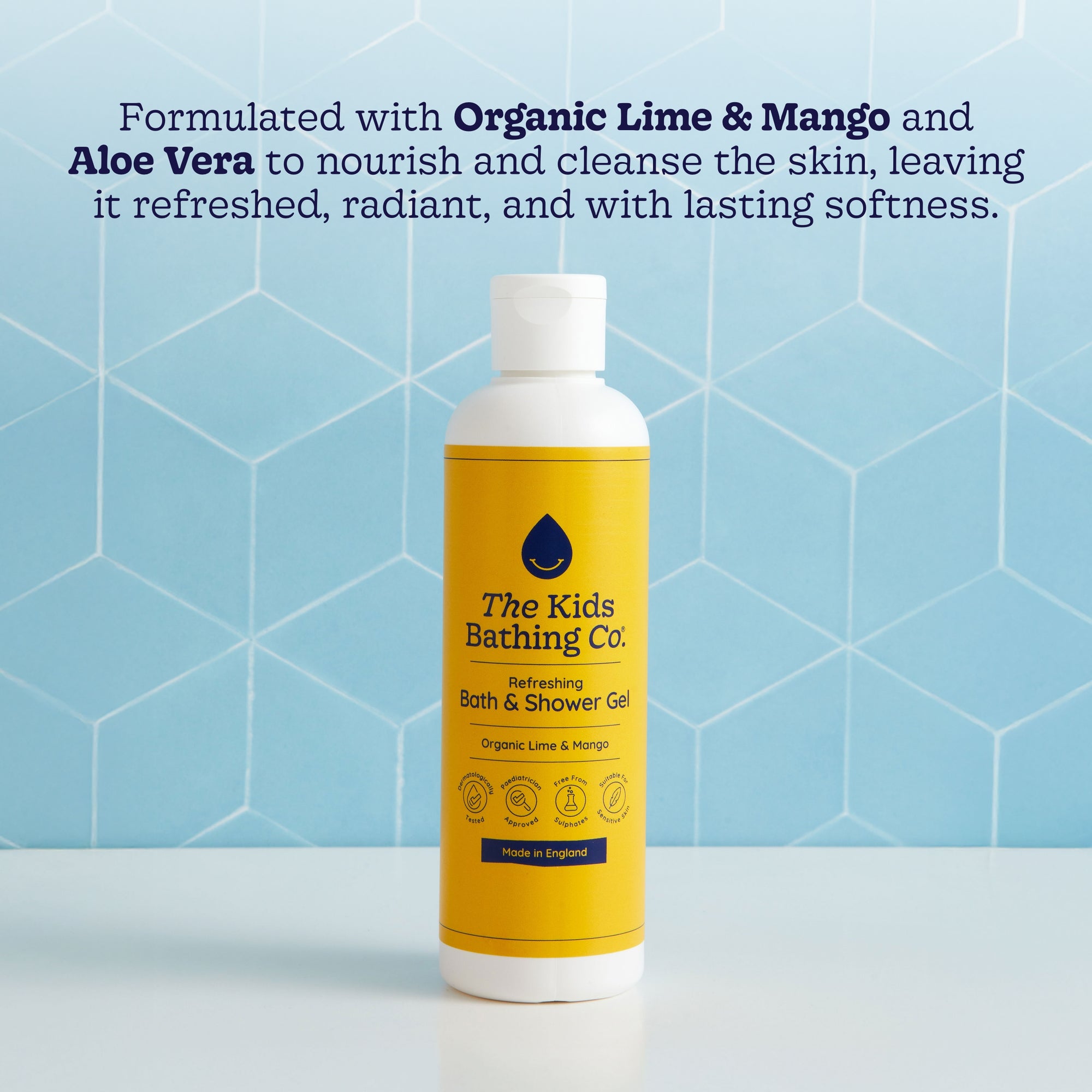 Organic Lime & Mango Refreshing Bath & Shower Gel