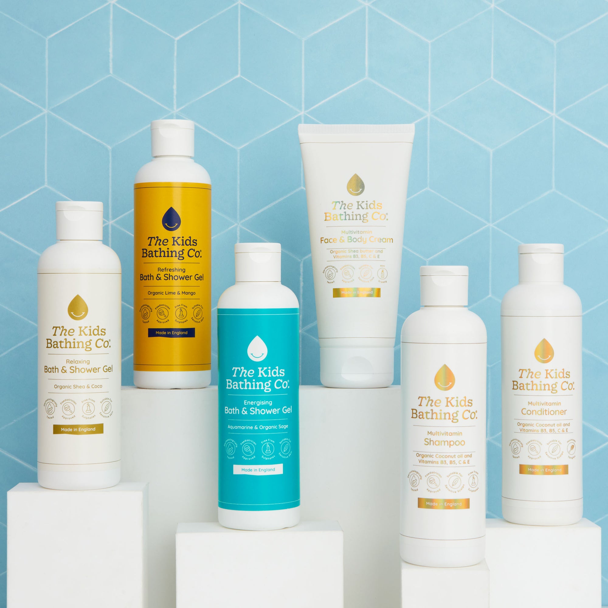 Multivitamin Face & Body Cream with vitamins B3, B5, C and E and Organic Shea butter