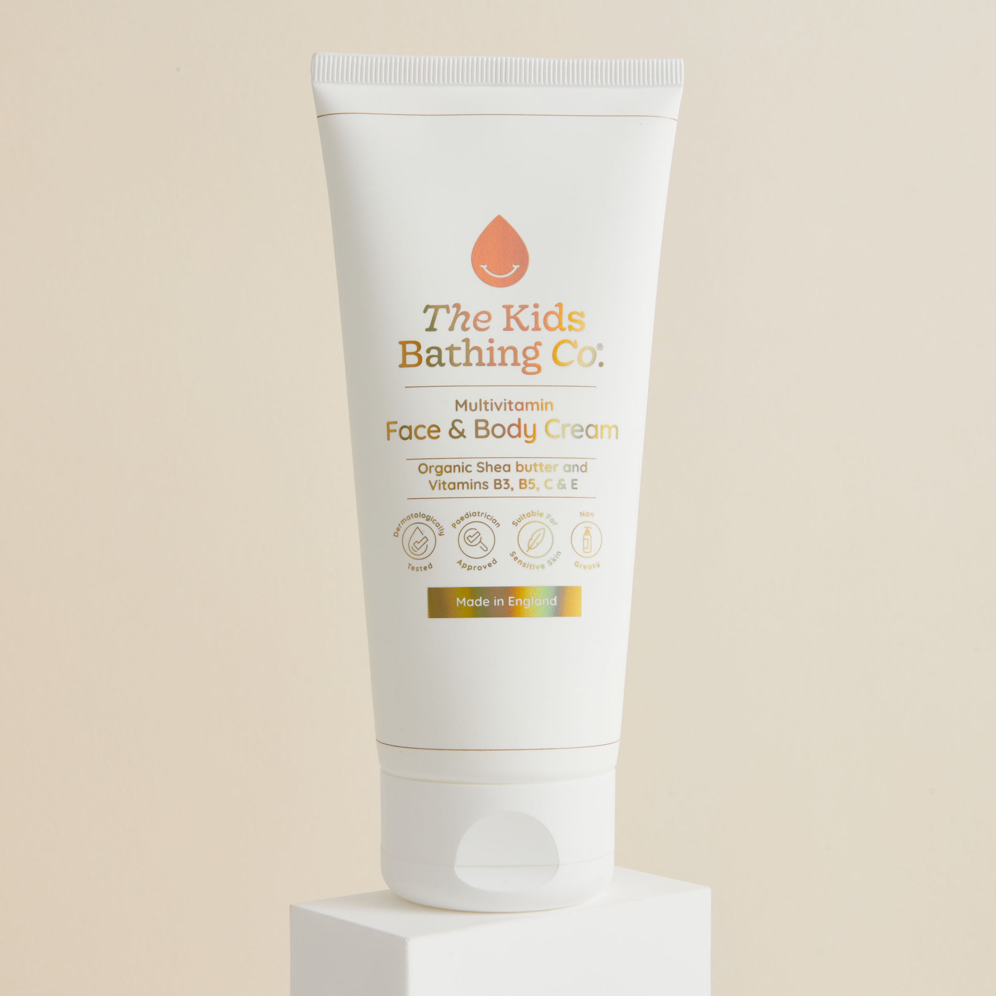 Multivitamin Face & Body Cream with vitamins B3, B5, C and E and Organic Shea butter