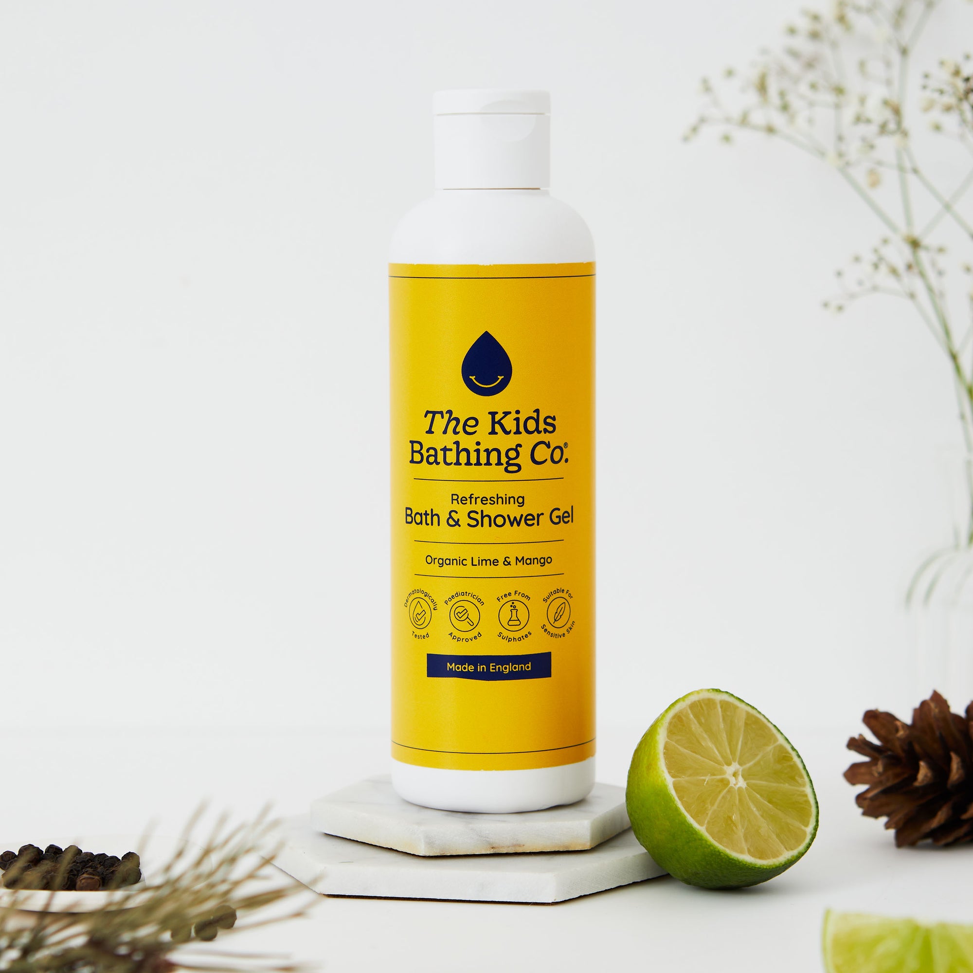 Organic Lime & Mango Refreshing Bath & Shower Gel